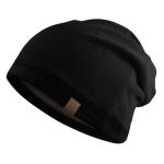 Golden Kocoon® Eco-Friendly Bamboo Slouch Beanie Black