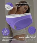 Bambus Bikini-Unterwäsche für Frauen, 5er-Pack