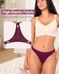 Bamboo No-Show Women's Thongs - 6 Pack