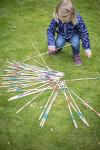 Eichhorn Outdoor-Mikado-Spiel für Kinder