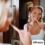 Natürliche Bambus Zahnbürsten, BPA-frei, vegane Erwachsene