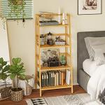 Multifunktionales Bambusregal für kleine Räume