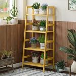 Multifunktionales Bambusregal für kleine Räume