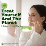 Zahnbürsten aus Bambuskohle, 12 Stück - Umweltfreundliche Zahnpflege