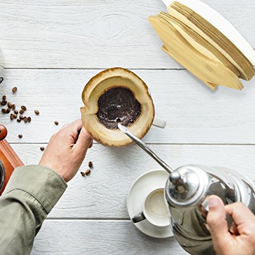 Unibene Bambus Kaffeefilter Ständer, Spender, Halter Regal