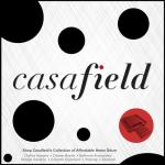 Casafield Bio-Bambus Käsebrett & Messer Geschenkset mit Schublade