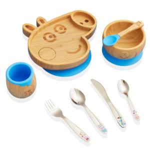Peppa Pig Bamboo Fütterungsset für Babys