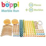 Bambus Murmelbahn Set für kreative Abenteuer 138 Teile