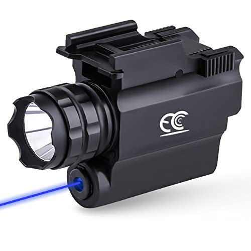 MCCC Pistol-mounted Blue Laser Flashlight