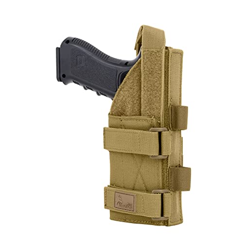 WOLF TACTICAL Molle Holster Universal Holster Molle Pistol Holster Airsoft Pistol Holster Nylon Tactical Holsters for Pistols