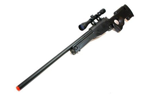 BBTac Airsoft Sniper Rifle 500 FPS BT-96 Full Metal Bolt Action AWP with 3x Scope Package
