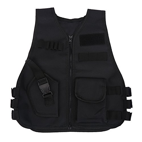 Airsoft Tactical Vest for Kids - L-Black