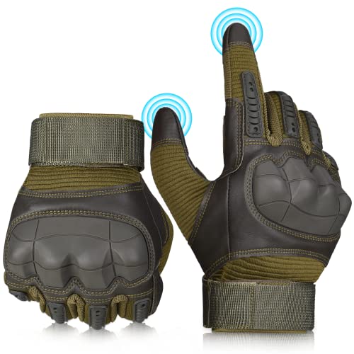 Military Touchscreen Full Finger Gloves for Softair