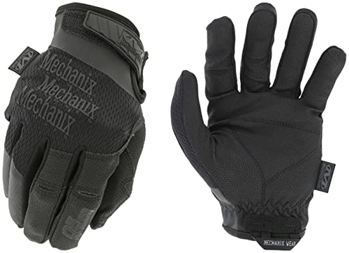 Mechanix Wear: Tactical Specialty 0.5mm High-Dexterity Work Gloves with Secure Fit and Precision Feel, Tactical Gloves for Airsoft, Paintball, Utility Use, Gloves for Men (Black, X-Large)