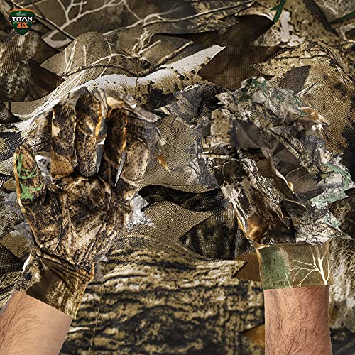 Realtree Edge Leafy Gloves for Softair/Hunting