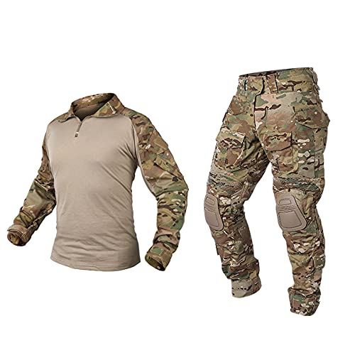 IDOGEAR Men's G3 Camo Combat Uniform Set