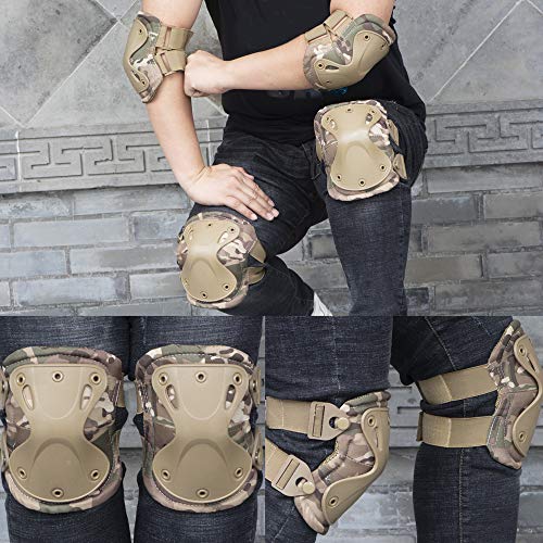 Multicam Tactical Knee and Elbow Pads