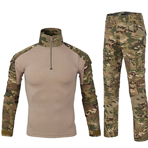 Men's Military Tactical Combat Uniform - MC Camo