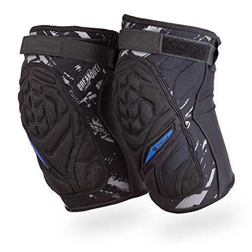 Black Lightweight Knee Pads for Airsoft