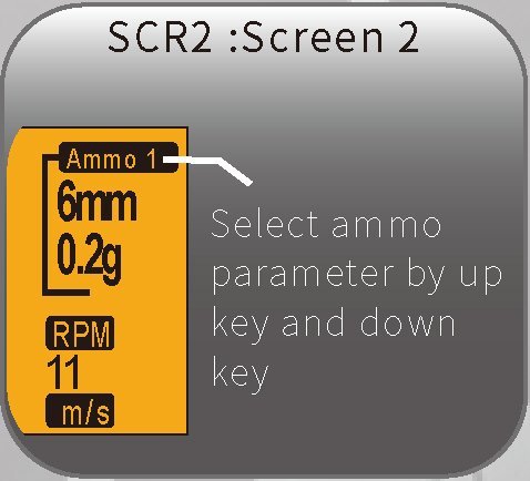 ACETECH AC5000 Airsoft Gun Speed Tester BBS Chronograph