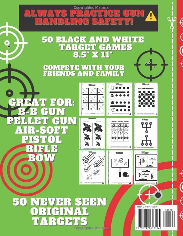 50+ Targets for Softair Shooting Games Book