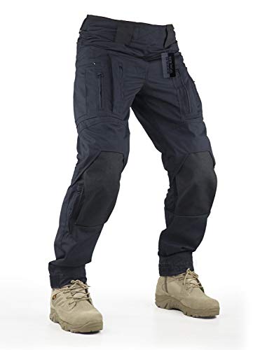 Men's Tactical Pants with Knee Pads (Black)