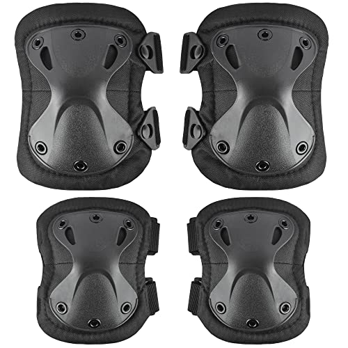 Tactical Knee & Elbow Pads for Outdoor Sports