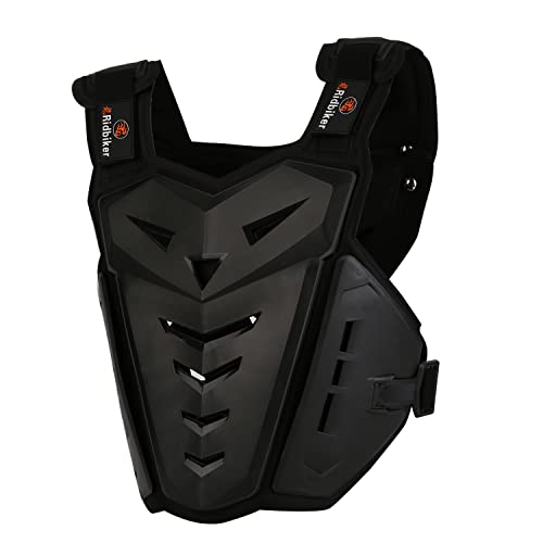 Motorcycle Body Armor Vest Dirt Bike Gear, Chest Protector Motocross Gear Motorcycle Chest Back Protector for Men Mountain Bike Protective Gear MTB Racing Off-Road