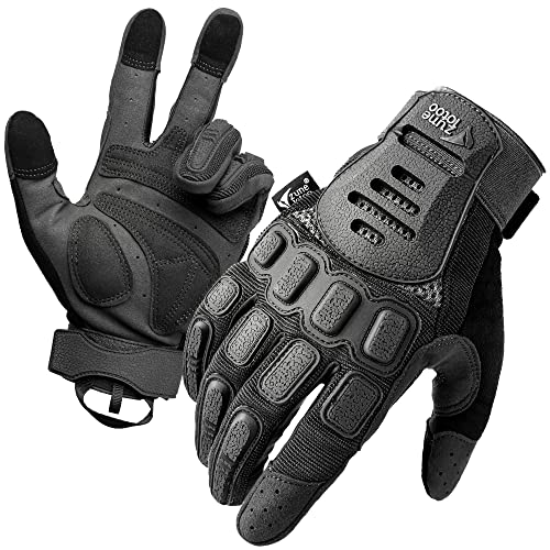 Military Tactical Gloves with Impact Protection & Touchscreen
