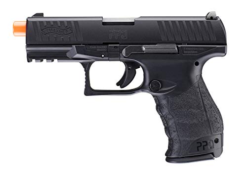 Walther PPQ GBB Blowback 6mm BB Pistol Airsoft Gun, Black