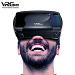 Mobile Phone VR Glasses VRG Pro Blue-Light 3D VR Headset Wide-Angle Smart Virtual Reality Glasses Helmet for 5-7 Inch Smartphone Video Games VRGPRO Normal Edition
