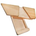 DC-BEAUTIFUL Impossible Puzzle Box 3D Brain Teaser Toy, Original Color Surprise Wooden Magic Box Gift Secret Box for Party Favor Birthday