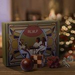 RLYLF 30pcs Brain Teaser Puzzles Game for Adults and Kids Ancient Wooden and Metal Puzzles 3D Educational Toys IQ Logic Train Family Games Party Favor Coffee Time Unlock Interlock Puzzles Box