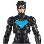DC Comics, Batman Adventures, Nightwing Action Figure, 15 Armor Accessories, 17 Points of Articulation, 12-inch, Super Hero Kids Toy for Boys & Girls