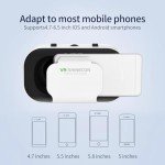 VR Headset for Cellphone with Controller, Virtual Reality 3D Glasses Headset Helmets,Compatible 4.7-6.5 inch for iPhone or Android