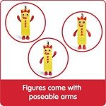 hand2mind Numberblocks Friends One to Five Figures, Cartoon Action Figure Set, Toy Figures, Play Figure Playsets, Small Figurines for Kids, Number Toys, Math Toys for Kids 3-5, Birthday Gifts for Kids