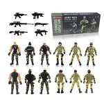 MQSTARSRISE Army Men Soldiers Toy for Boys Age 4-7,Military Soldier Playset Military Figures for Boys,Army Men Action Figure with Weapon,Army Toy Set for Boys 3+
