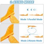3 Pack Airplane Launcher Toy, 12.6" Foam Glider Led Plane, 2 Flight Mode Catapult Plane for Kids Outdoor Sport Flying Toys Gifts for 4 5 6 7 8 9 10 12 Year Old Boys Girls