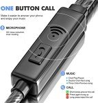 Wired Earbuds with Microphone 5 Pack, in-Ear Headphones with Heavy Bass, High Sound Quality Earphones Compatible with iPad, Laptop, MP3, Android Smartphones, Fits All 3.5mm Jack Device