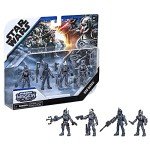 STAR WARS Mission Fleet Clone Commando Clash 2.5-Inch-Scale Action Figure 4-Pack with Multiple Accessories, Toys for Kids Ages 4 and Up