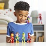 Spidey and his Amazing Friends Marvel, Friends & Foes Pack, 5 Action Figures, 4-Inch, Preschool Super Hero Toys for Kids Ages 3 and Up (Amazon Exclusive)