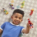 Spidey and his Amazing Friends Marvel, Friends & Foes Pack, 5 Action Figures, 4-Inch, Preschool Super Hero Toys for Kids Ages 3 and Up (Amazon Exclusive)