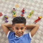 Spidey and his Amazing Friends Marvel, Friends & Foes Pack, 5 Action Figures, 4-Inch, Preschool Super Hero Toys for Kids Ages 3 and Up (Amazon Exclusive)