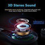 3D VR Glasses Virtual Reality Headset Goggles w Headphones for Kids, Phone Vr Headset with Controller for Video Movies & Games (4.7 to 6.5 Inches) VR Set for Kids Age 9-10, for Kids