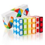 CUBIDI® Magic Snake Cube | Fidget Snake Toy for Kids | Travel Toys for Kids Ages 4-8 | Great Gift for Boys and Girls Birthday, Easter Basket Stuffers | 0.35 inch x 0.55 inch | Set of 6