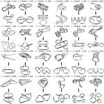 CUDNY Brain Teaser Puzzles 3D Unlock Interlock Assorted, Wooden and Metal Puzzles IQ Logic Puzzle for Adults and Kids Jigsaw Mind Puzzles Educational