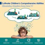 BONITOTO Kids Toys STEM Board Games - Logic Road Builder Brain Teasers Puzzles for 4 5 6 7 Year Old Boys Girls, Educational Montessori Birthday Gifts for Ages 4-8 Preschool Classroom Learning