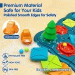 BONITOTO Kids Toys STEM Board Games - Logic Road Builder Brain Teasers Puzzles for 4 5 6 7 Year Old Boys Girls, Educational Montessori Birthday Gifts for Ages 4-8 Preschool Classroom Learning
