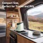 COSORI Air Fryer 2.1 Qt, 4-in-1 Small Mini Airfryer, Bake, Roast, Reheat, 97% Less Oil, Compact & Quiet, Nonstick & Dishwasher Safe Basket, 30 In-App Recipes with Nutrition Facts, Auto-Shut Off, Green