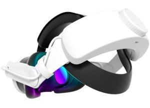 Head Strap for Meta Quest 3 Accessories with Battery 8000mah Pack, Replacement Elite Head Strap 15W Compatible with Oculus Quest 3, Multi-Adjust Suitable for All Head Shapes